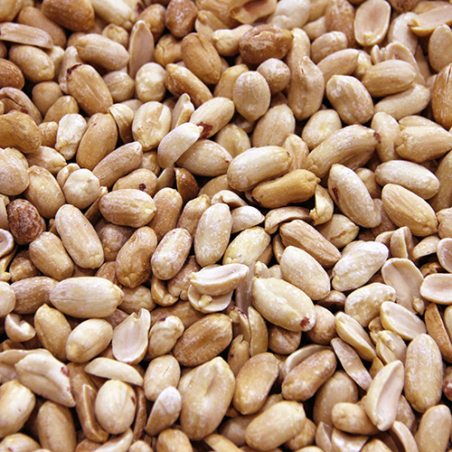 Cacahuetes tostados con sal