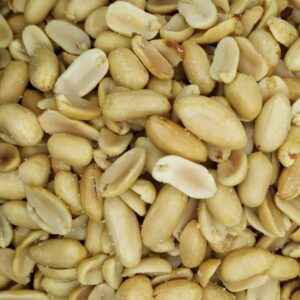 Cacahuetes fritos con sal