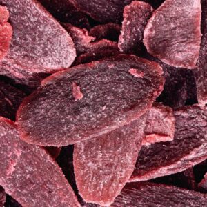 Piña morada deshidratada