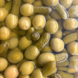 Aceitunas violadas tradicionales